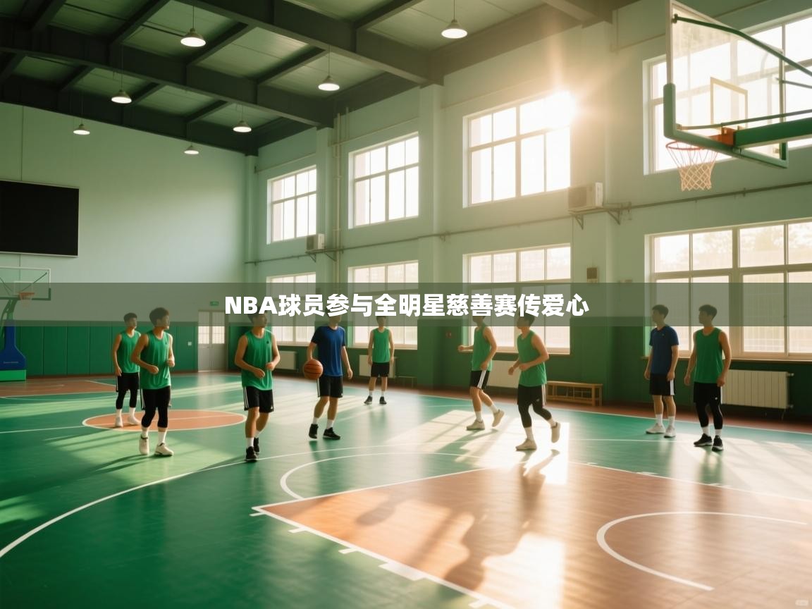NBA球员参与全明星慈善赛传爱心 第2张